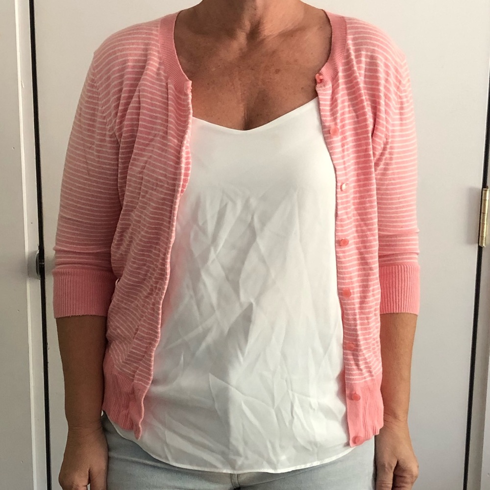 Striped cardigan